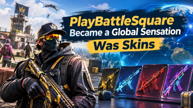 PlayBattleSquare Became a Global Sensation Was Skins